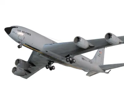 Boeing KC-135 Stratotanker 3D model
