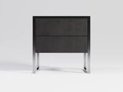 Bedside Table set Free 3D model