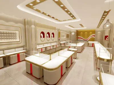 Jewelry Store 4 3D model