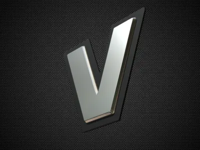 valtra logo 3D model