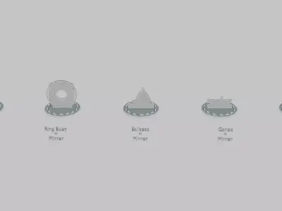 Emoji Statues Vehicles Megapack 3D print model