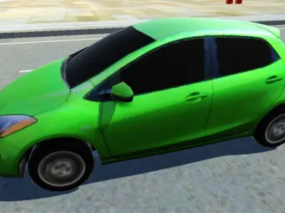 Game-Ready Vehicle Model Low-poly 3D model