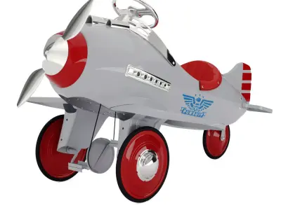 Kids pedal plane Murray Pursuit 3D model
