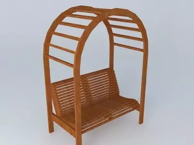 Arbor Bench Free 3D model