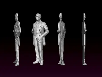 Ataturk 3D print model