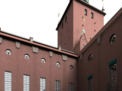 Stockholm City Hall 3D model