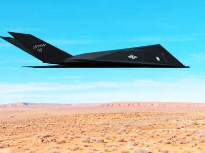 F117 Stealth 3D model