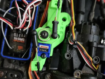 Traxxas TRX4 Servo Eliminator 3D print model