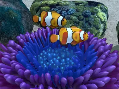 Under the sea animation Free 3D model