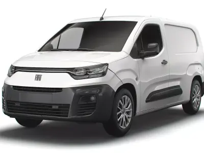 Fiat E-Doblo LWB Van 511 2023 3D model