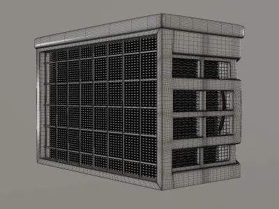 Air Conditioner External Unit 3D model
