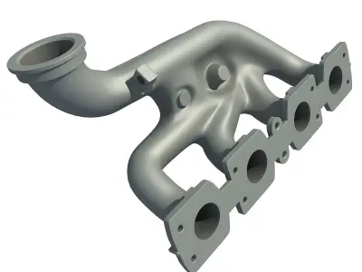 3D Exhaust Manifolds 7 3D model