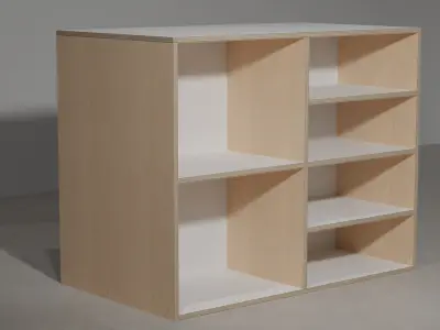 Baltic Birch Kitchen Counter by Path Design Free 3D model
