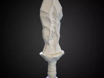 Stylized Sword 16 3D model