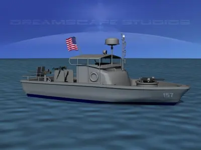 PBR Patrol Boat Riverine 3D model