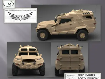 Field Fighter Free 3D model