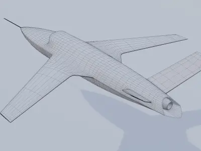 Kratos XQ-58 Valkyrie with 4K textures and PBR 3D model