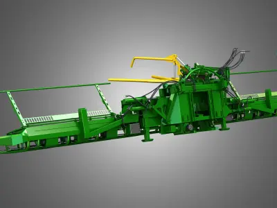 Harvester Tool 3D model