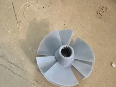 Jet Boat propulsion drive 3D print model