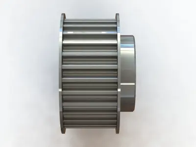 Polia Sincronizadora Synchronizing Pulley Schneider 28 5M 15 3D model