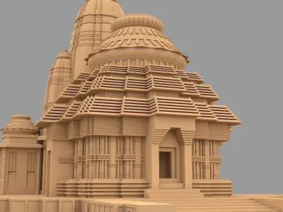 Konark Sun Temple 3D model