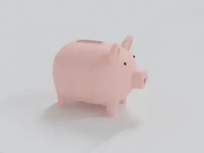 PiggyBank piggy bank 3D model