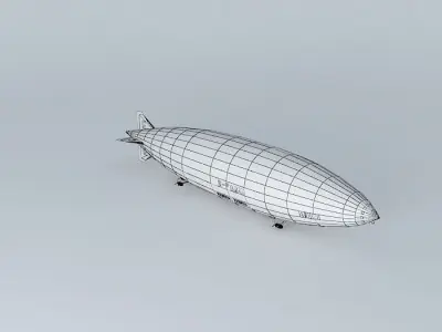 R101 zeppelin Free 3D model