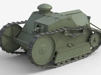 10 Military Vehicles Collection v16 Low-poly 3D model