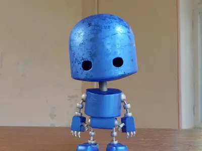 little robot 3D model