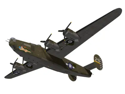 consolidated B24J liberator 3D model