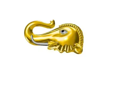 Elephant hade  3D model