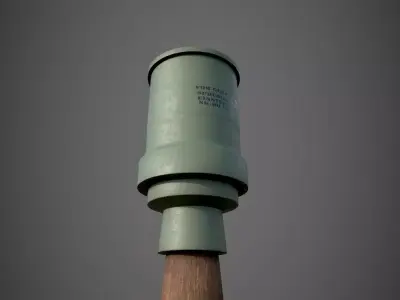 German Grenade Free low-poly 3D model