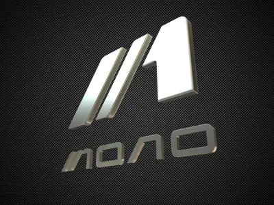 mono logo 3D model