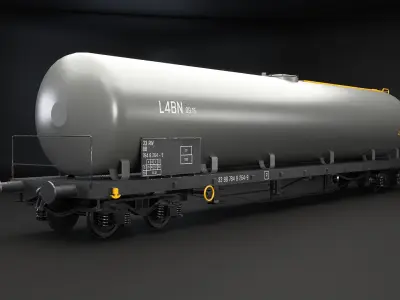 Railcars and Locomotive Collection V2 3D model