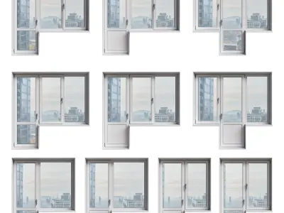 Window Collection Part 9 3D model