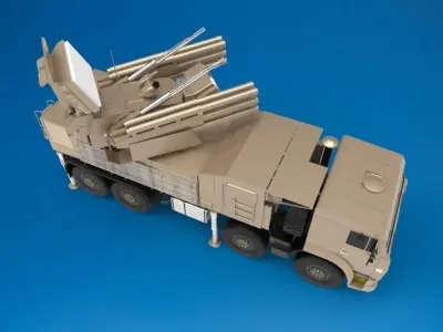 Pantsir S1 3D model