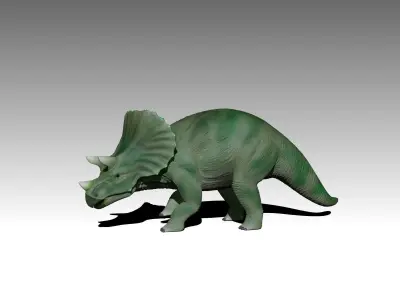 Triceratops 3D print model