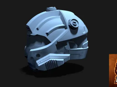 Halo CQB Helmet ready to 3d print 3D model