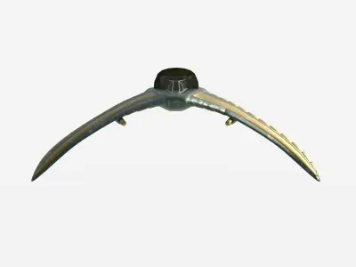  battle glider Low-poly 3D model