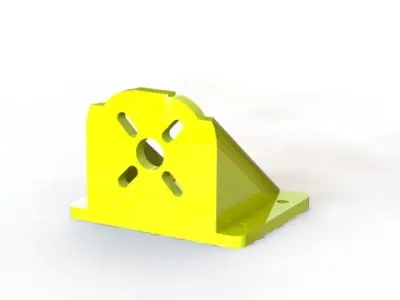 Brushless Motor Base 3D print model