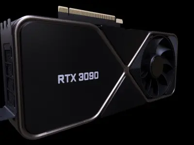 Pbr Textured Rtx 3090 3D model