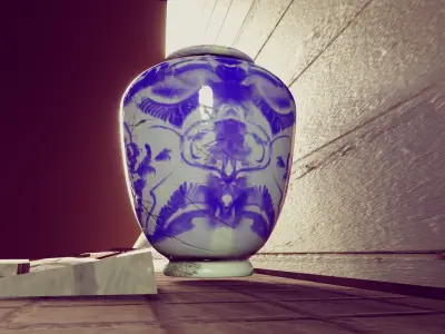 Middle Eastern Pot 3D model