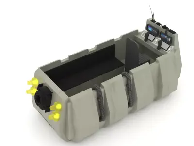 Echo Base Rebel Personnel Carrier 1-6 scale Hottoys 3D print model