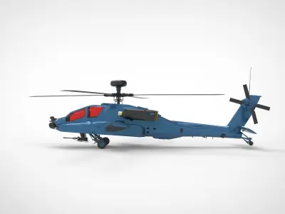 AH-64 Apache BLU 3D model