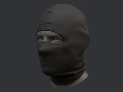 Balaclava Low-poly 3D model