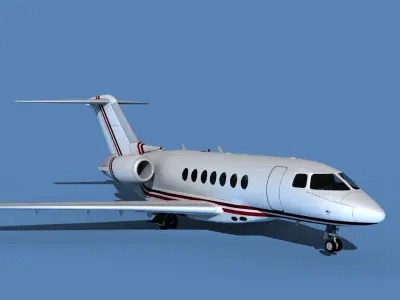Hawker Siddley 4000 V15 3D model