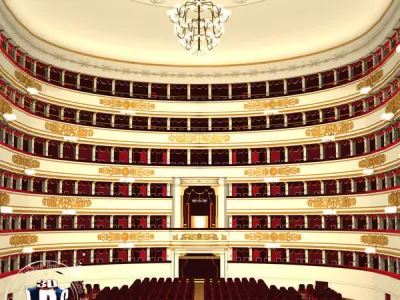 Scala Theatre 3D model