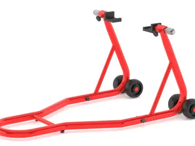 Garage Bike Motorcycle Paddock Stand 3D model