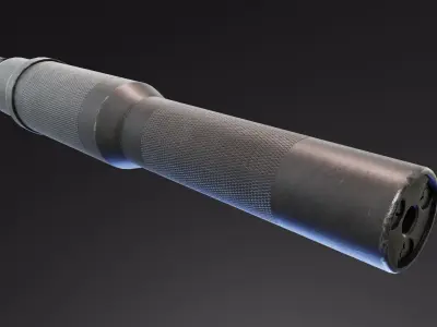 TGPV SVD Suppressor Low-poly 3D model