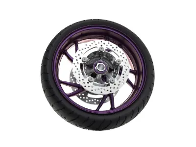 Motorcycle Wheels 3D model